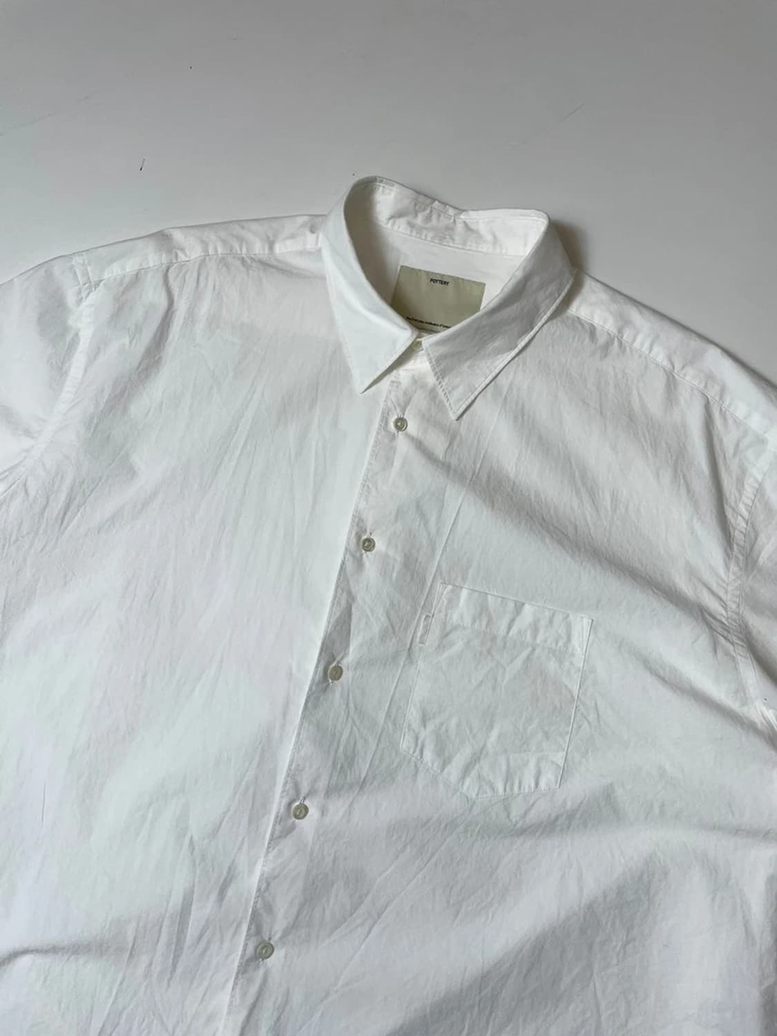 포터리 컴포트 코튼 반팔 셔츠 PN9641 상품이미지2