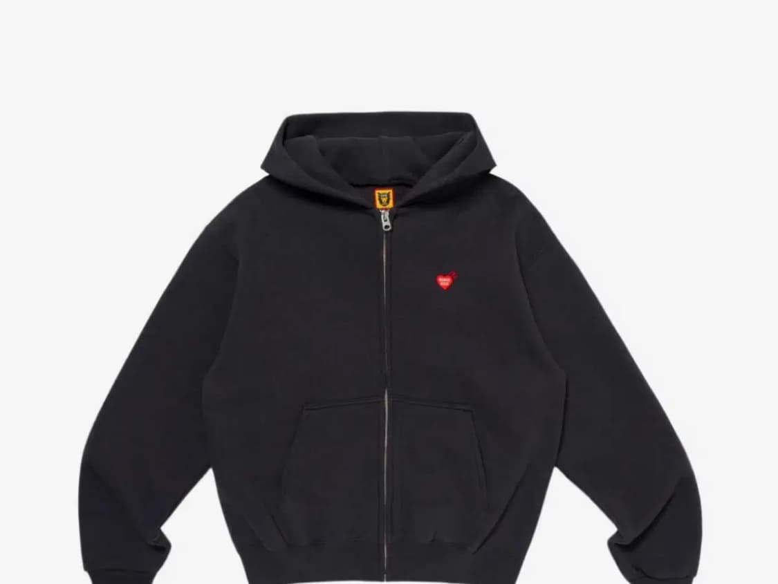 휴먼메이드 후드집업 블랙 L사이즈  상품이미지7