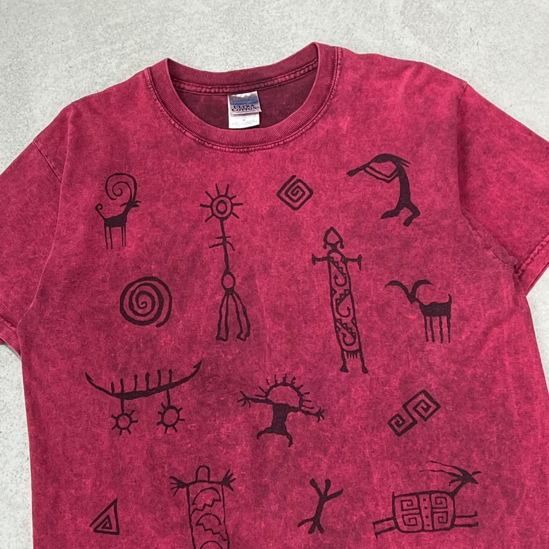 길단 패턴 반팔티셔츠 s10468 상품이미지3