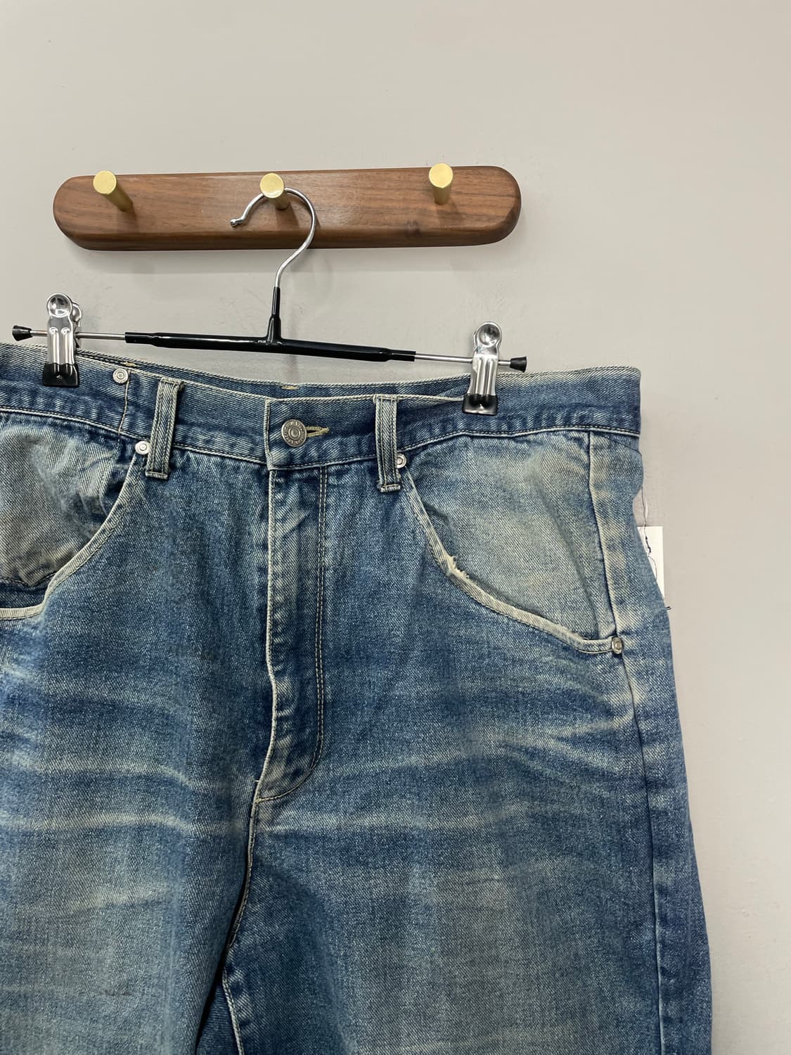 빈티지 워싱 데님 팬츠 H1549 상품이미지3