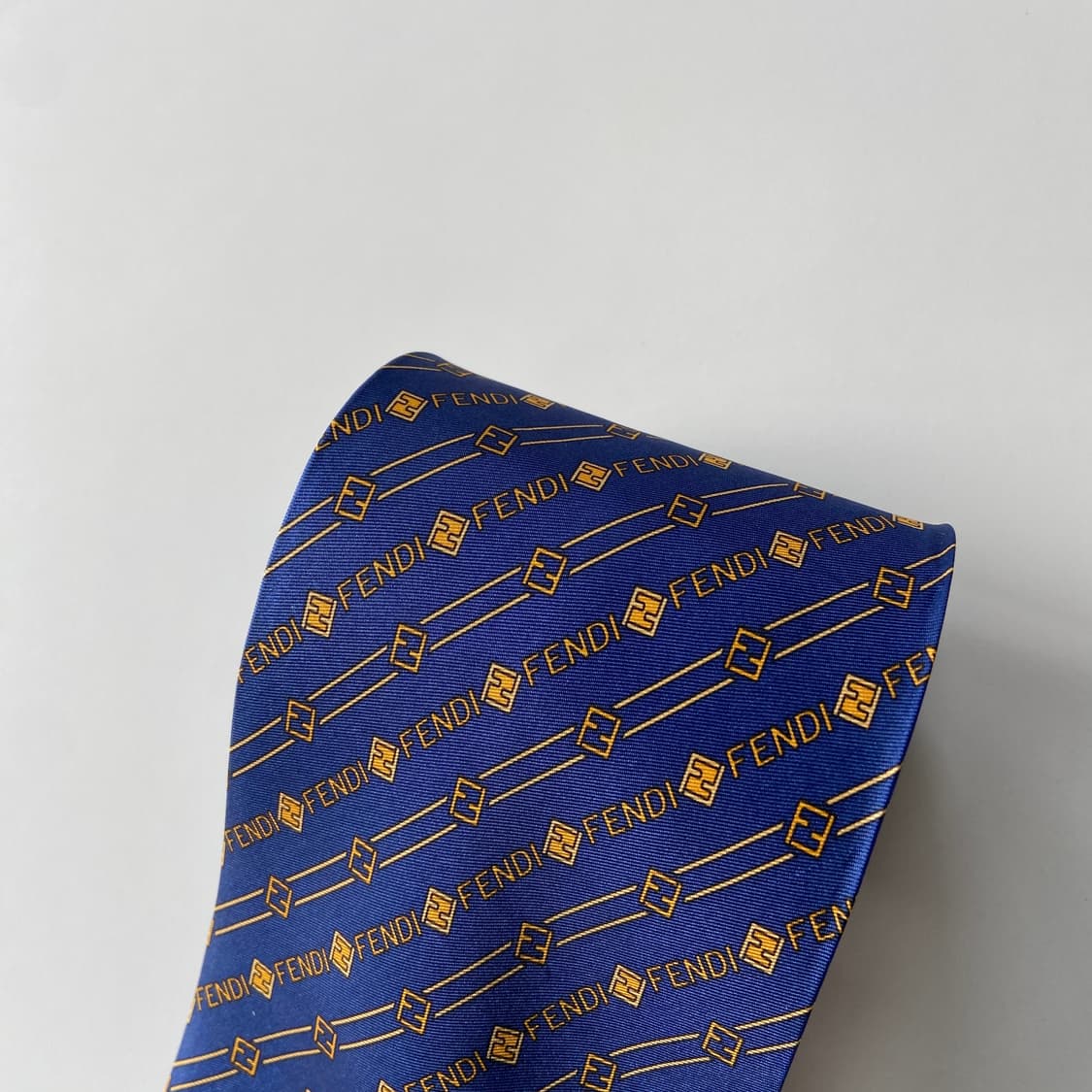 펜디 (FENDI) 영문모노그램 정품 명품 넥타이 상품이미지6