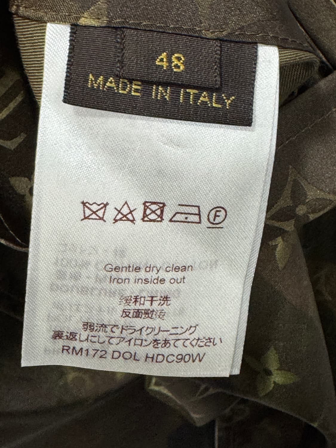 루이비통 슈프림 모노그램 리버서블 코트 자켓 48사이즈 상품이미지3