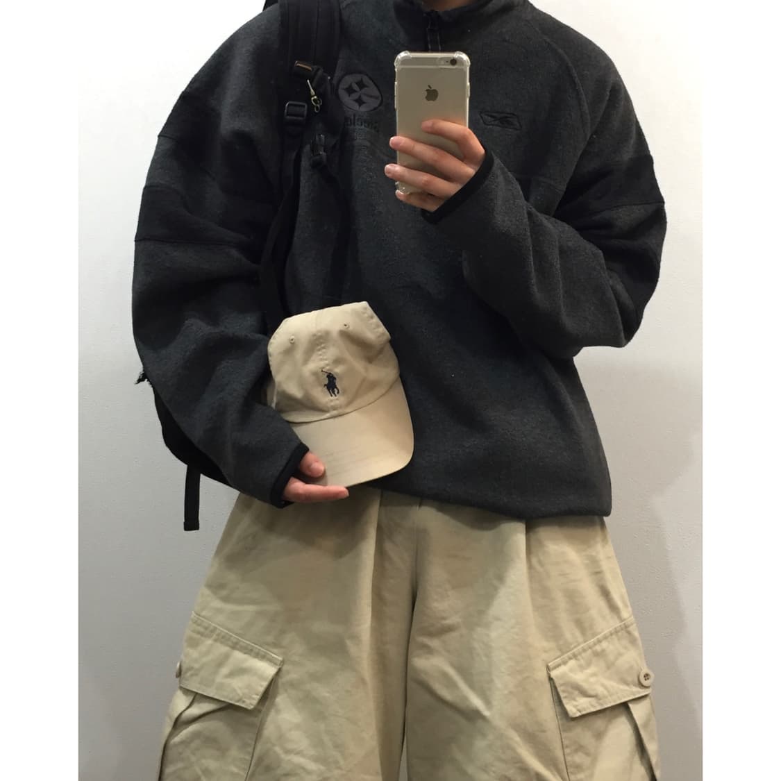 Reebok x NFL 올드스쿨 후리스 아노락 상품이미지1