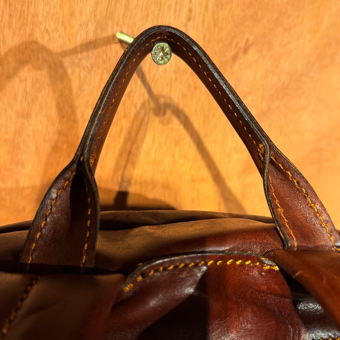 이태리 풀그레인 베지터블 카우레더 백팩 럭색 상품이미지8