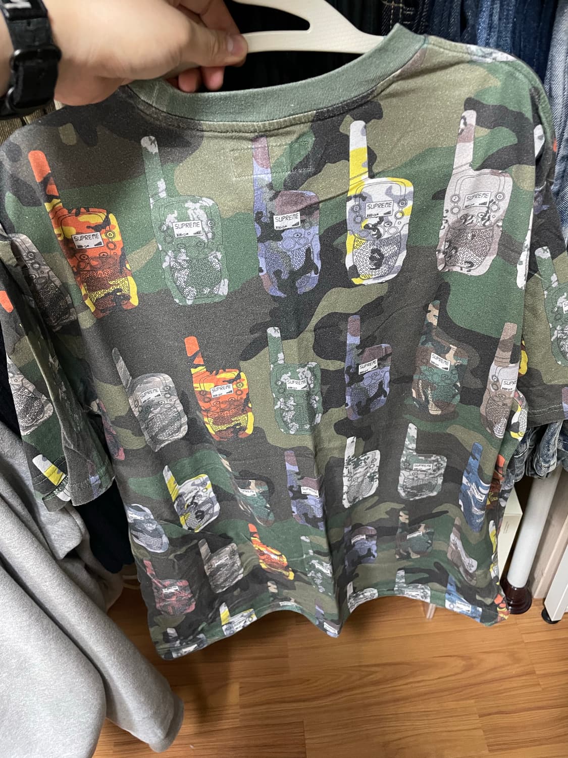 슈프림 밀리터리 반팔티 M사이즈 상품이미지1