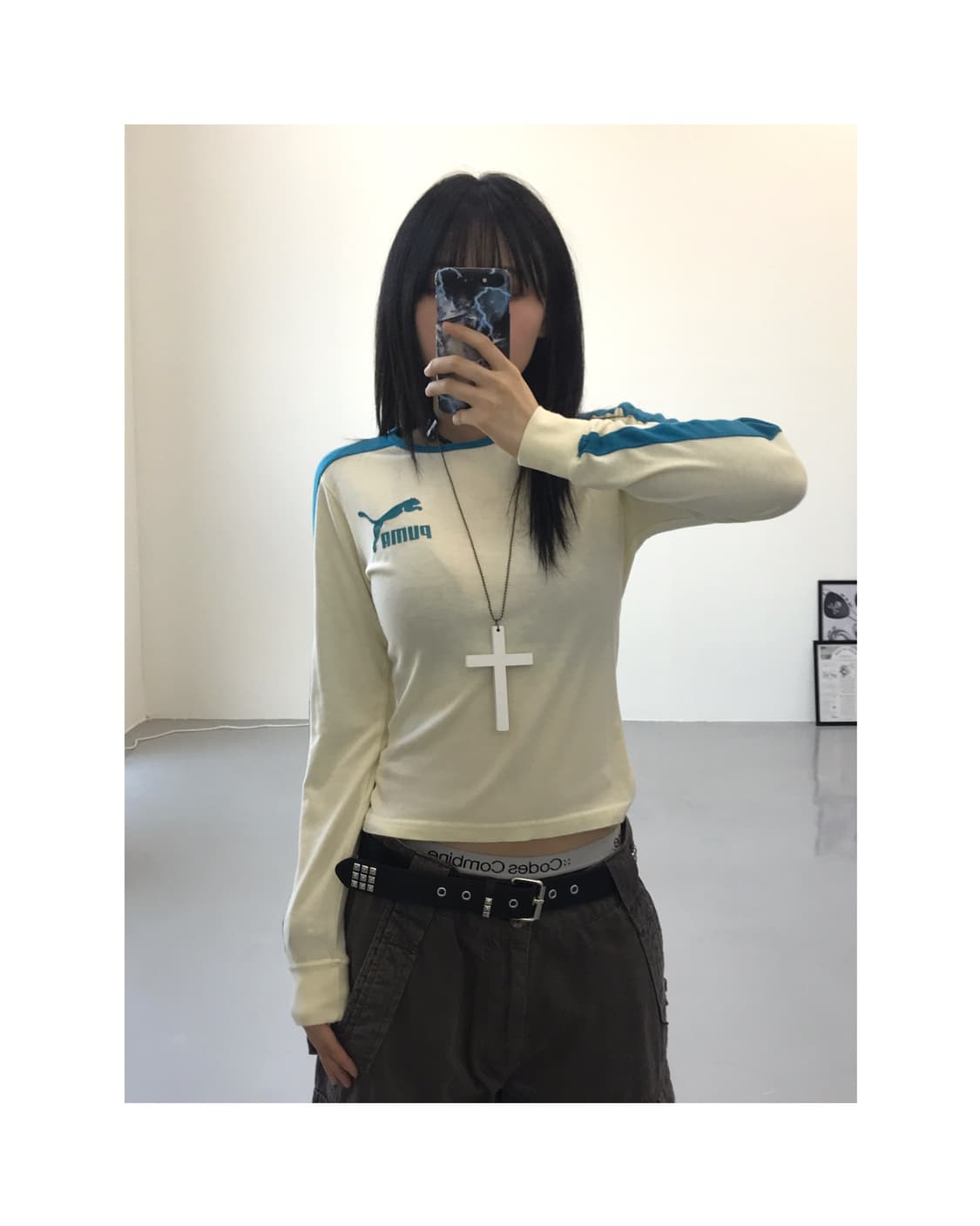 Puma Rayon Long Sleeve T-Shirts 상품이미지1