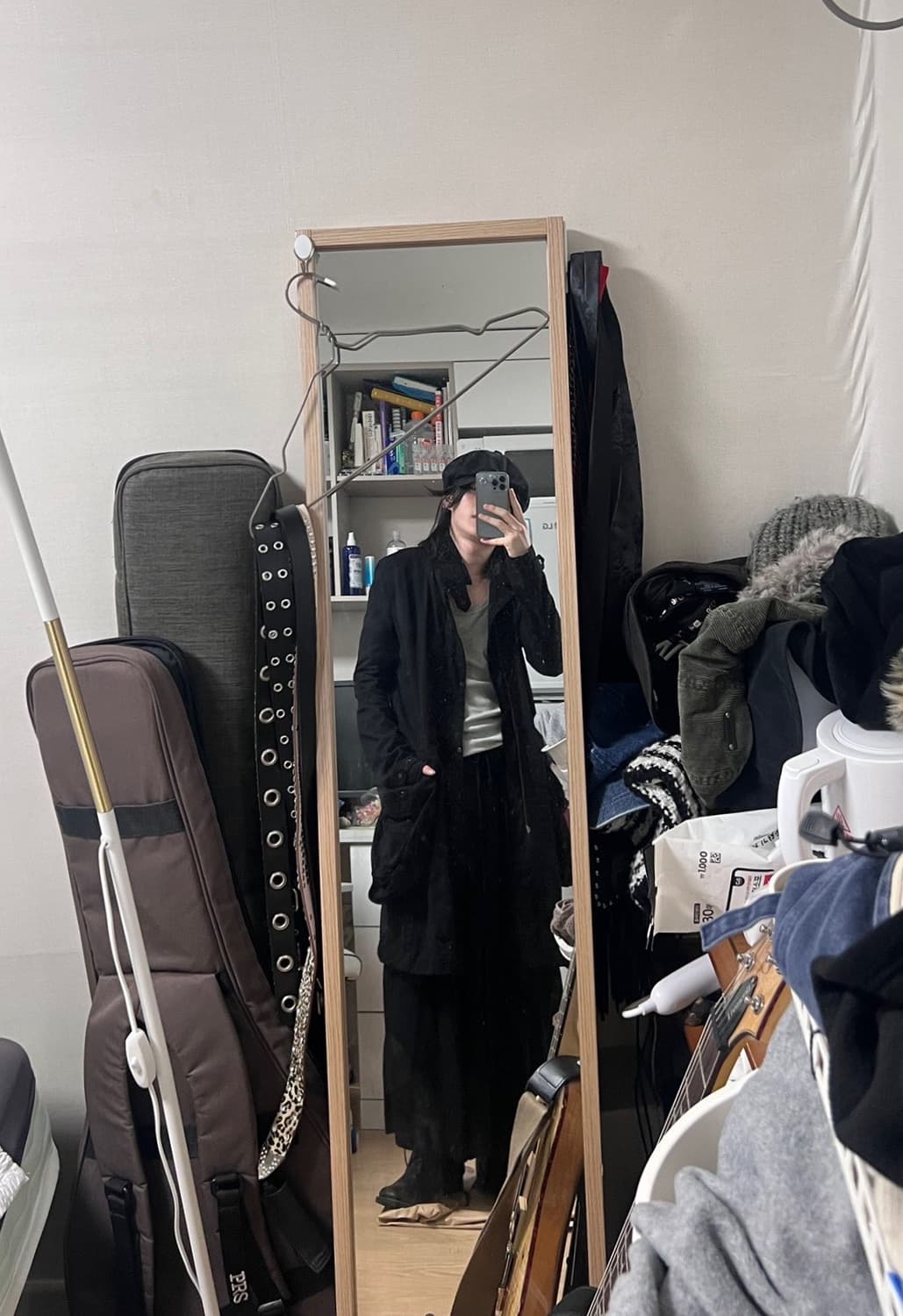 율리어스 가스마스크 코튼 코트 상품이미지1