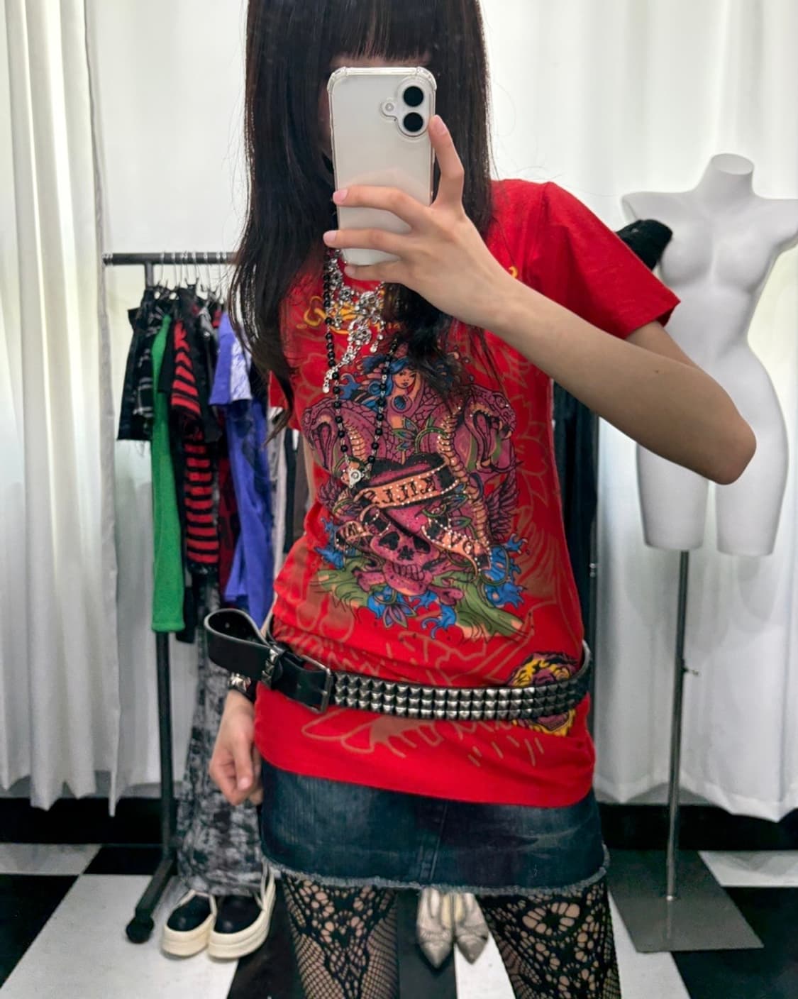 🎸Ed hardy 프린팅 티셔츠🎸 상품이미지4