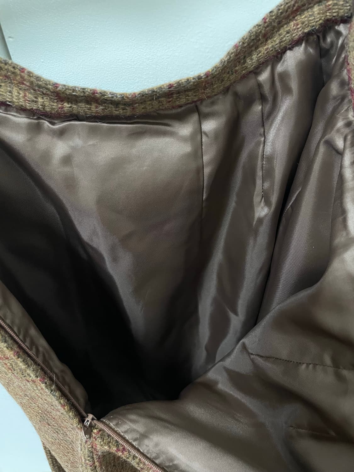 일본 여성 빈티지 울 스커트 양장 치마 상품이미지4