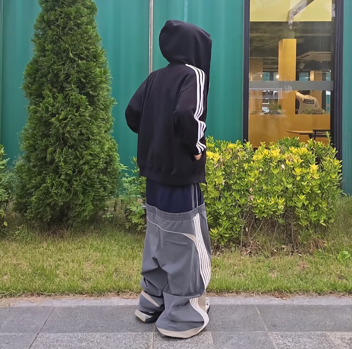 발렌시아가 아디다스 후드 집업 티셔츠 로고 후디 상품이미지3