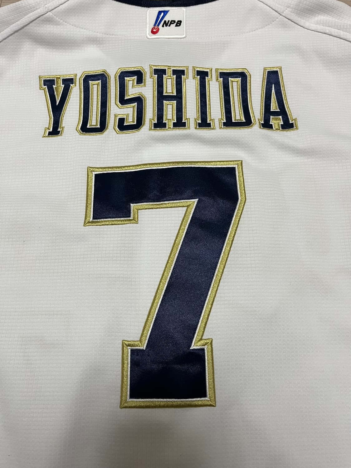 데상트 요시다 마사타카 오릭스 버팔로스 홈 정품 유니폼 상품이미지7