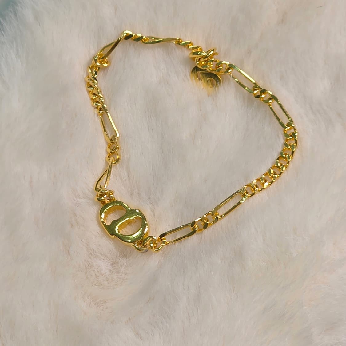 DIOR 디올 CD 로고 체인 링크 팔찌 상품이미지2