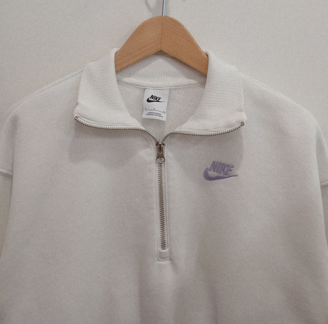 나이키크롭 기모하프집업맨투맨 상품이미지3