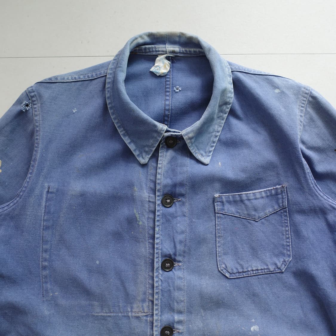 60s 프렌치 Solida 클럽카라 워크 초어자켓 (95) 상품이미지2