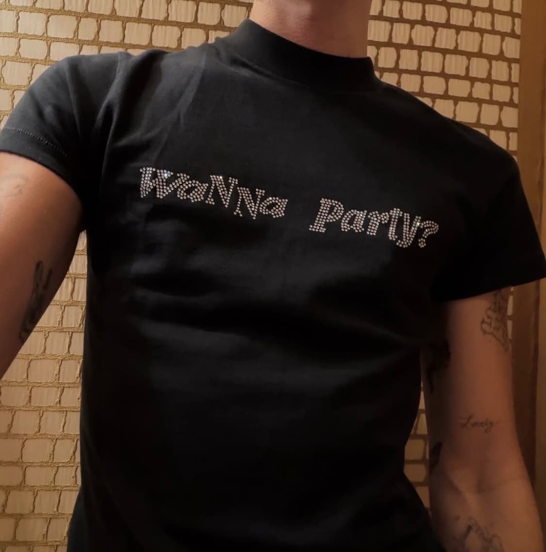 [S]이알엘 ERL 25fw 임벨리시드 코튼 저지 티셔츠 상품이미지1