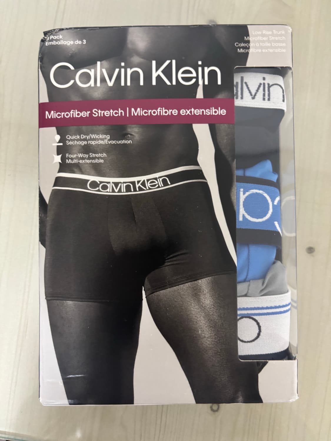 켈빈클라인 남성 마이크로 버라이어티 WB 로우 라이즈 트렁크  상품이미지2