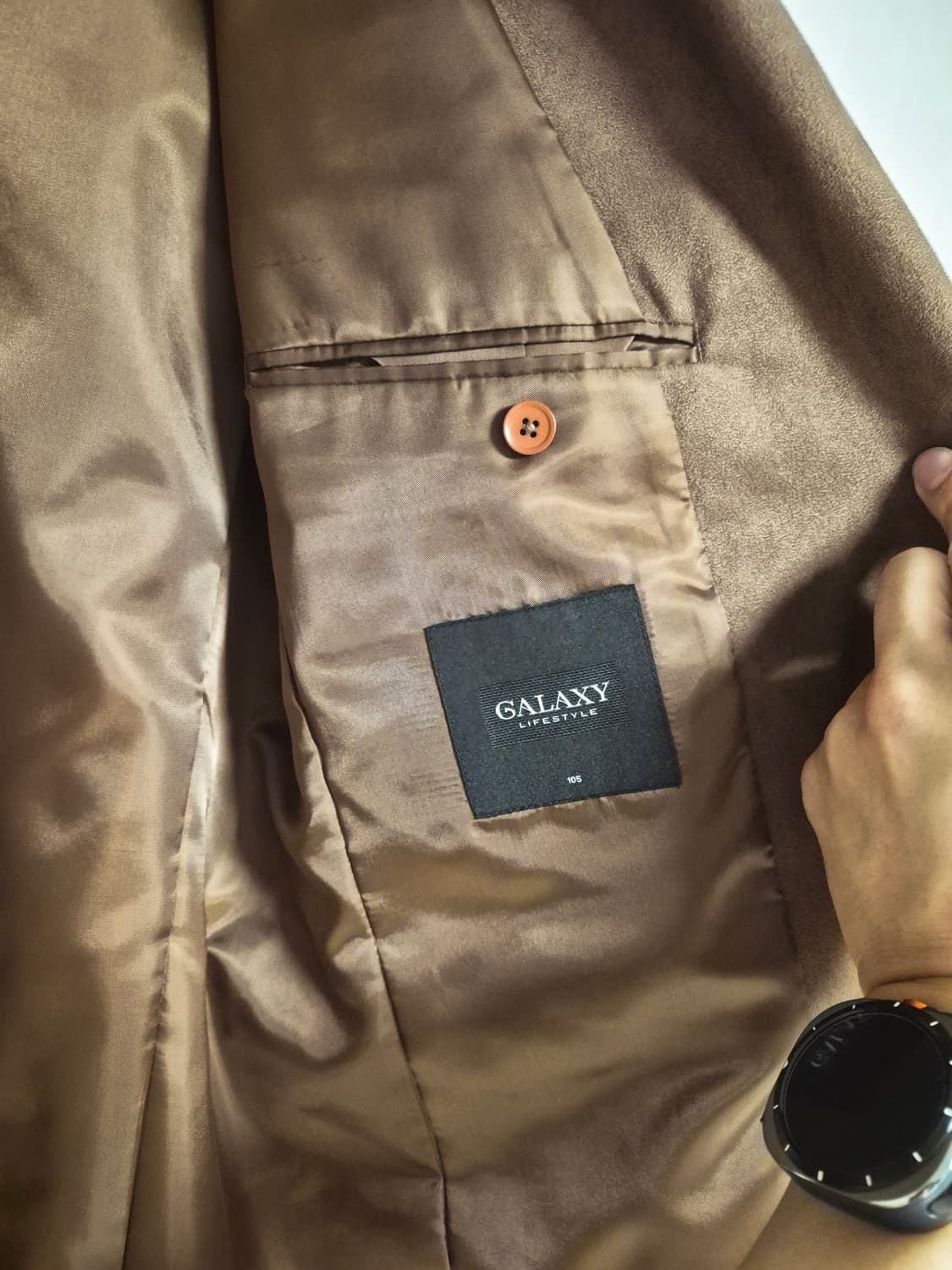갤럭시 라이프스타일 브라운 자켓 상품이미지2