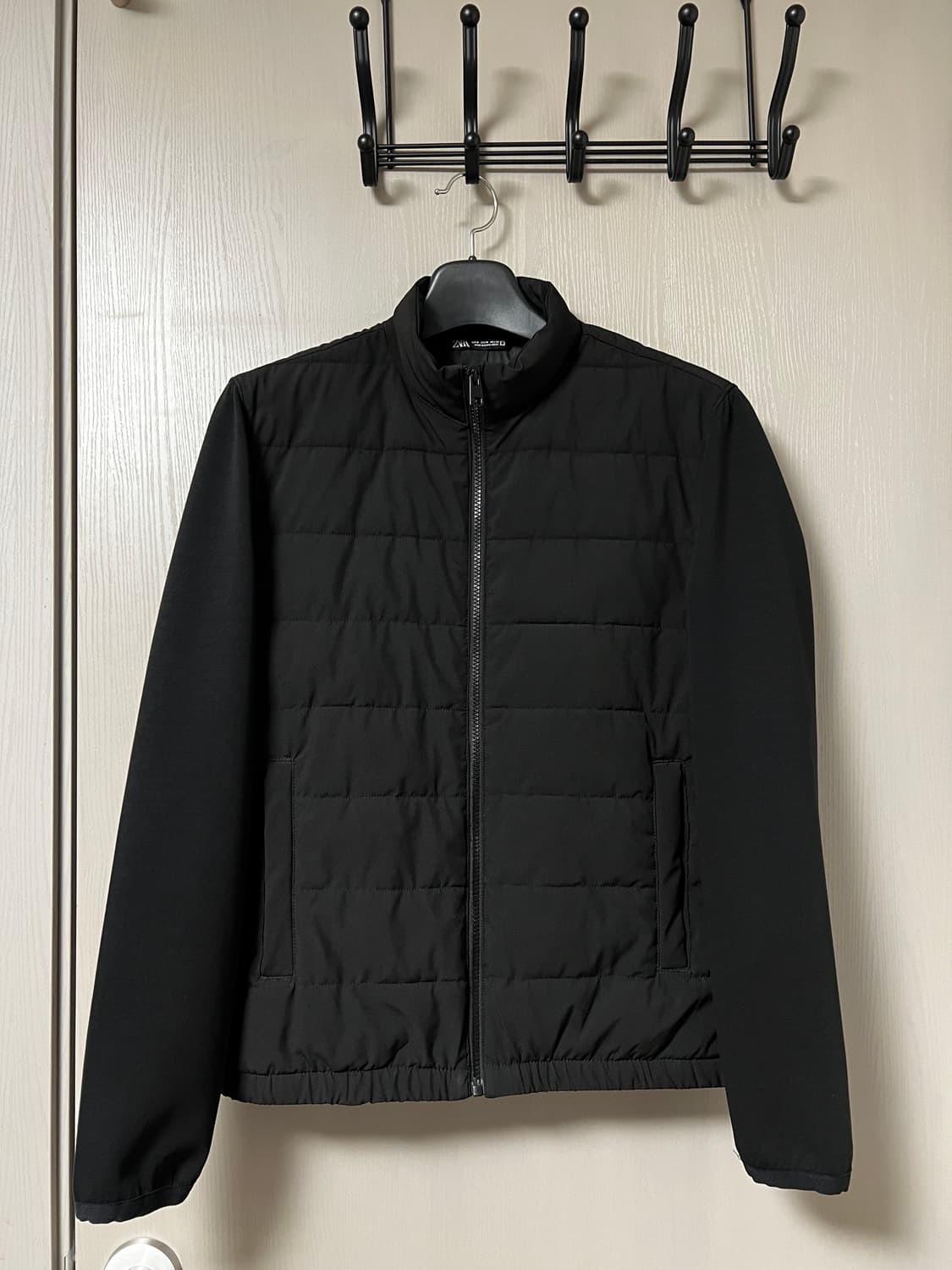자라 남성 경량 패딩 재킷 블랙 M 상품이미지1