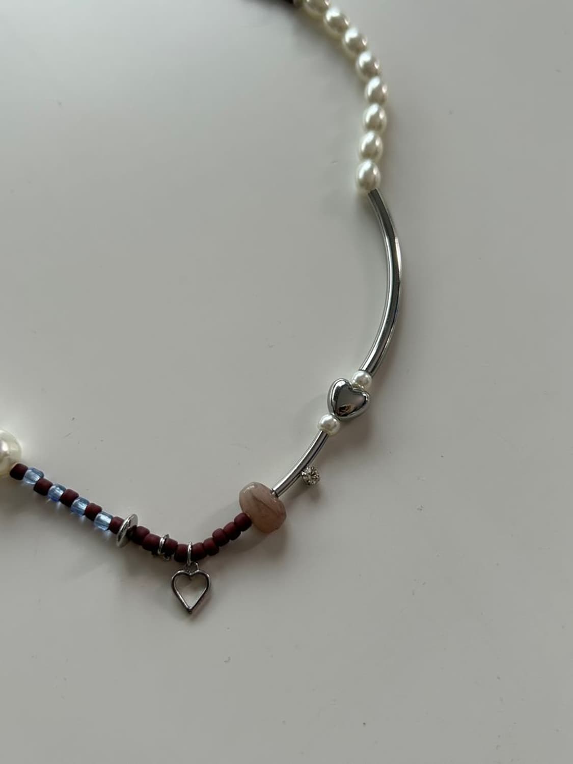 MIXED-BEAD NECKLACE 혼합 비즈 목걸이 상품이미지3