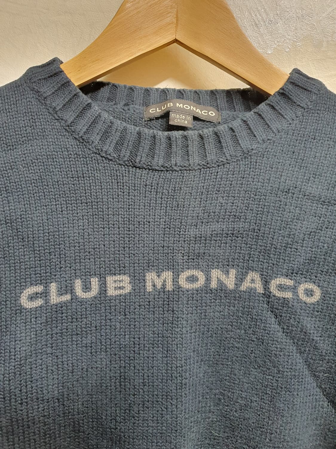 클럽모나코 빈티지 니트 스웨터 XS 상품이미지2