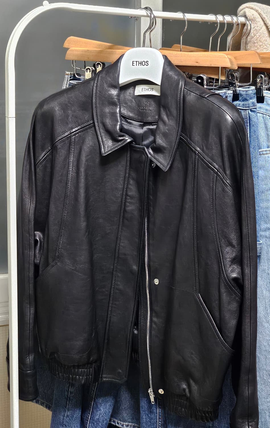 에토스 콜자켓 레더자켓 상품이미지3