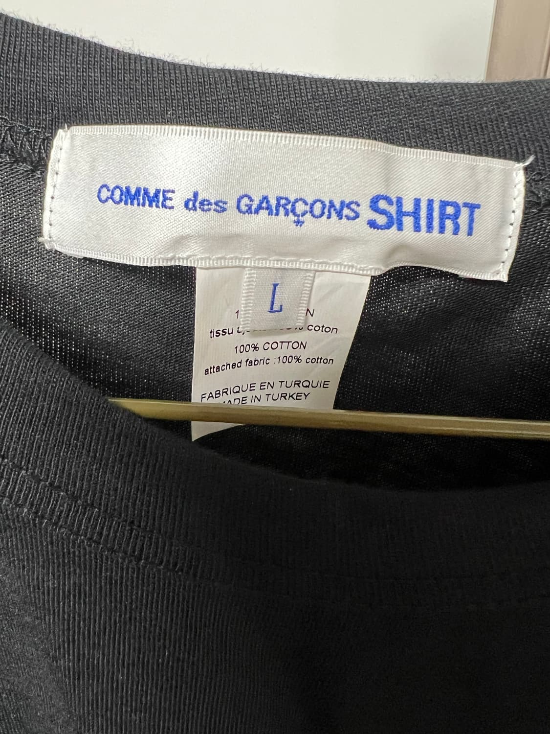 Comme des Garcons shirts 패치워크 반팔티 상품이미지3