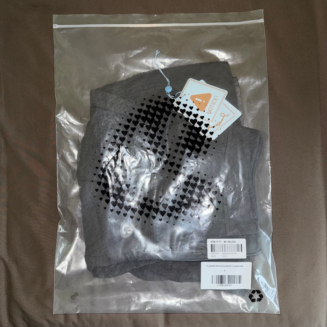 코이세이오 플라워 핀턱 스커트 0사이즈 상품이미지4