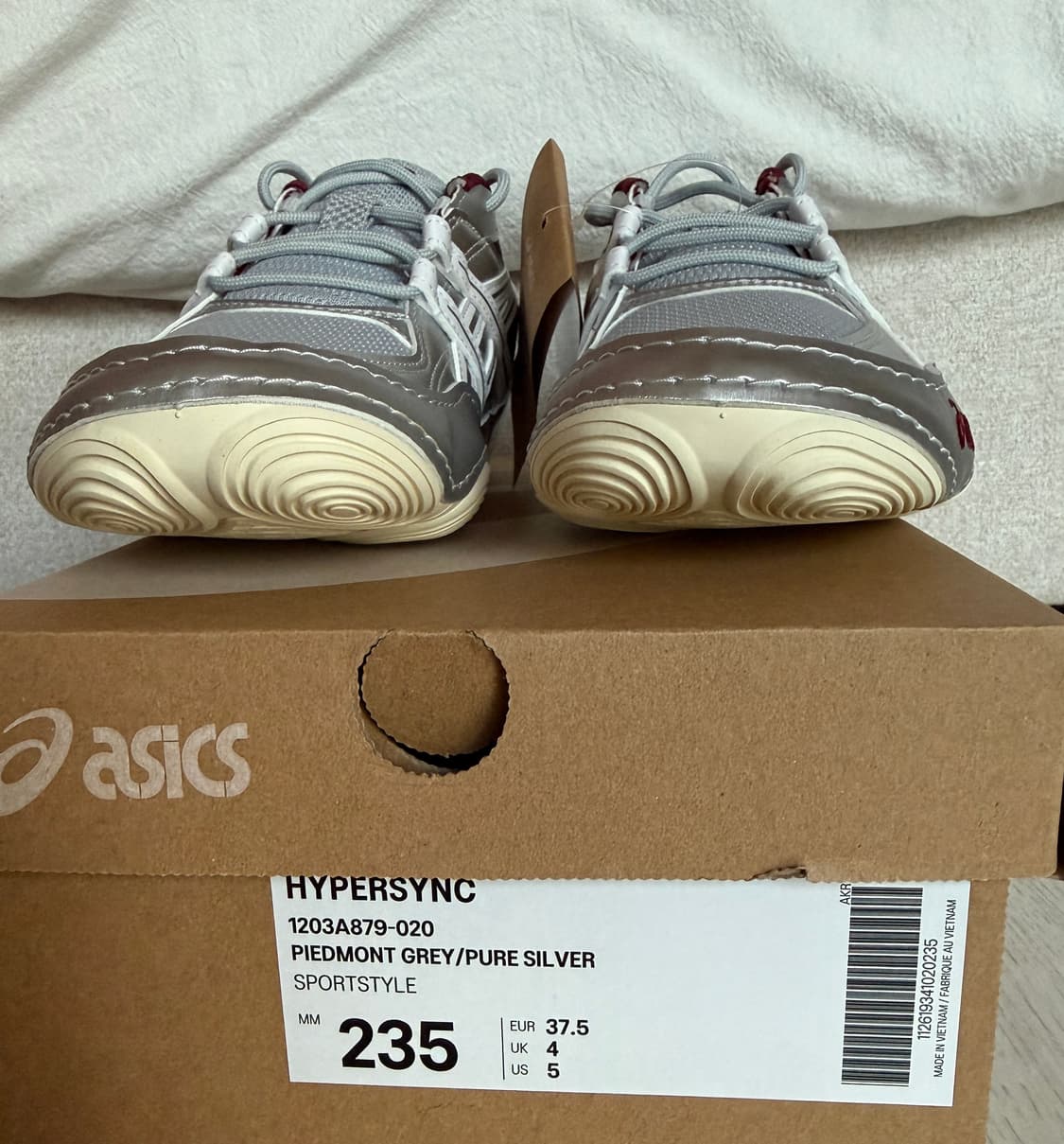 아식스 하이퍼싱크 실버 235 상품이미지5