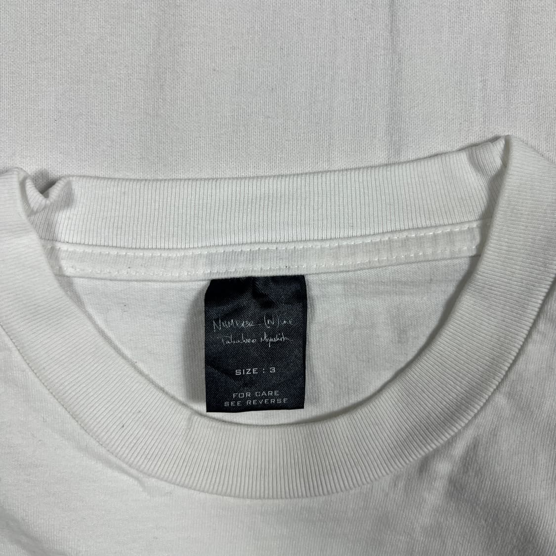 넘버나인 number nine 해골 스컬 파일 반팔티 상품이미지6