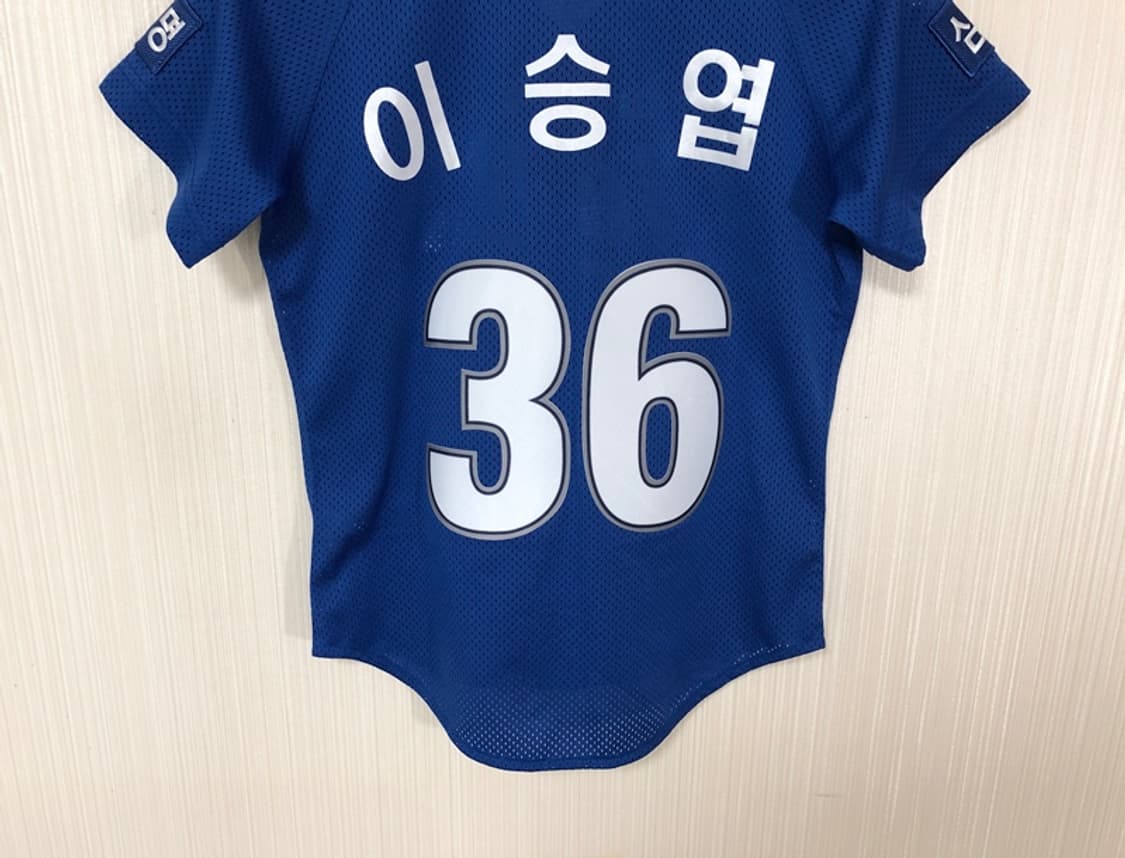  KBO 삼성라이온즈 왕조 원정유니폼/져지 5호 #36 이승엽 상품이미지10
