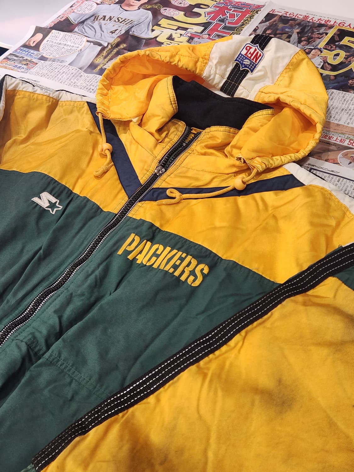 90's STARTER 그린베이 패커스 팀자켓 M 상품이미지3