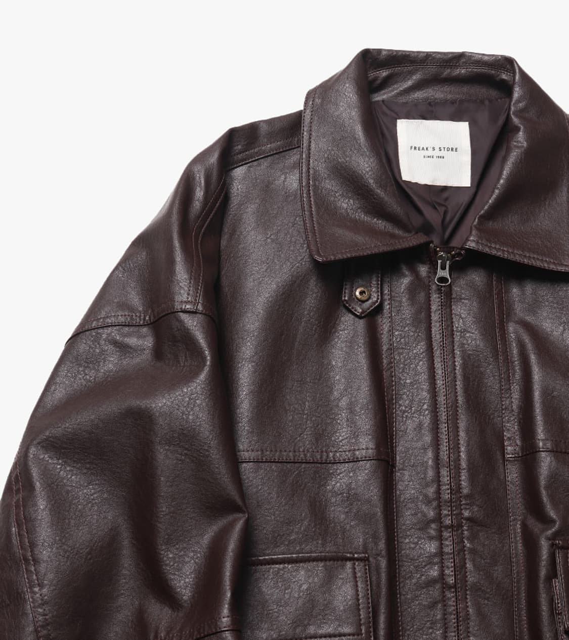 FREAK’S STORE - LEATHER BLOUSON 상품이미지5