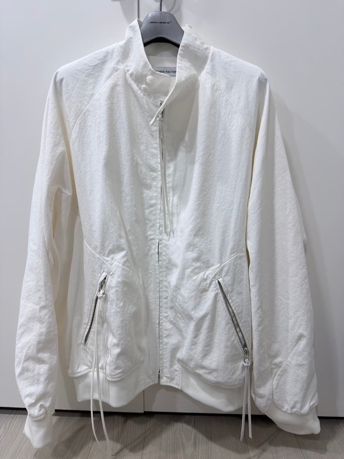 Paf 8.0 봄버 센터 화이트 L사이즈 (교환 가능) 상품이미지3