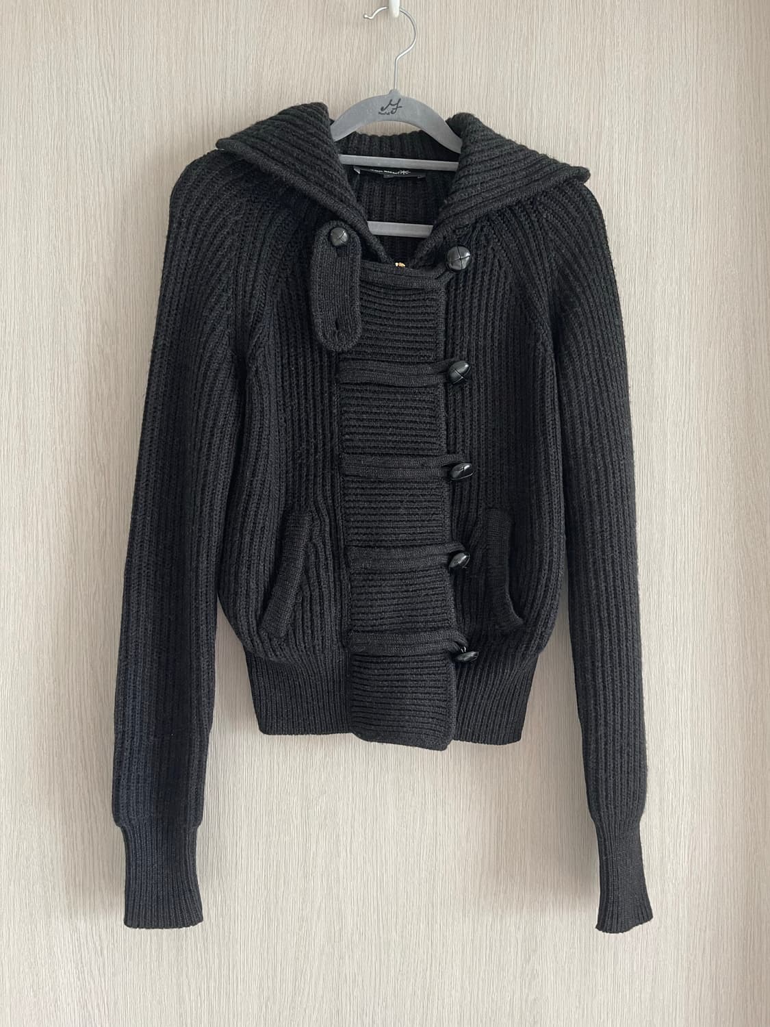 이자벨마랑 블랙 니트 가디건 상품이미지1