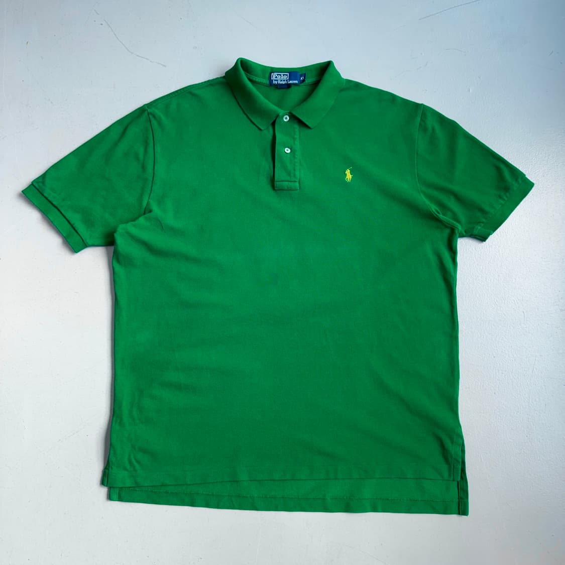 폴로 XL 포니 PK 카라 반팔 티셔츠 그린 상품이미지2