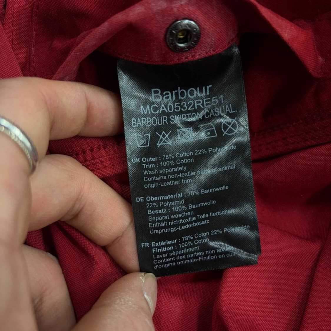 바버 워크 자켓 v2298 상품이미지8