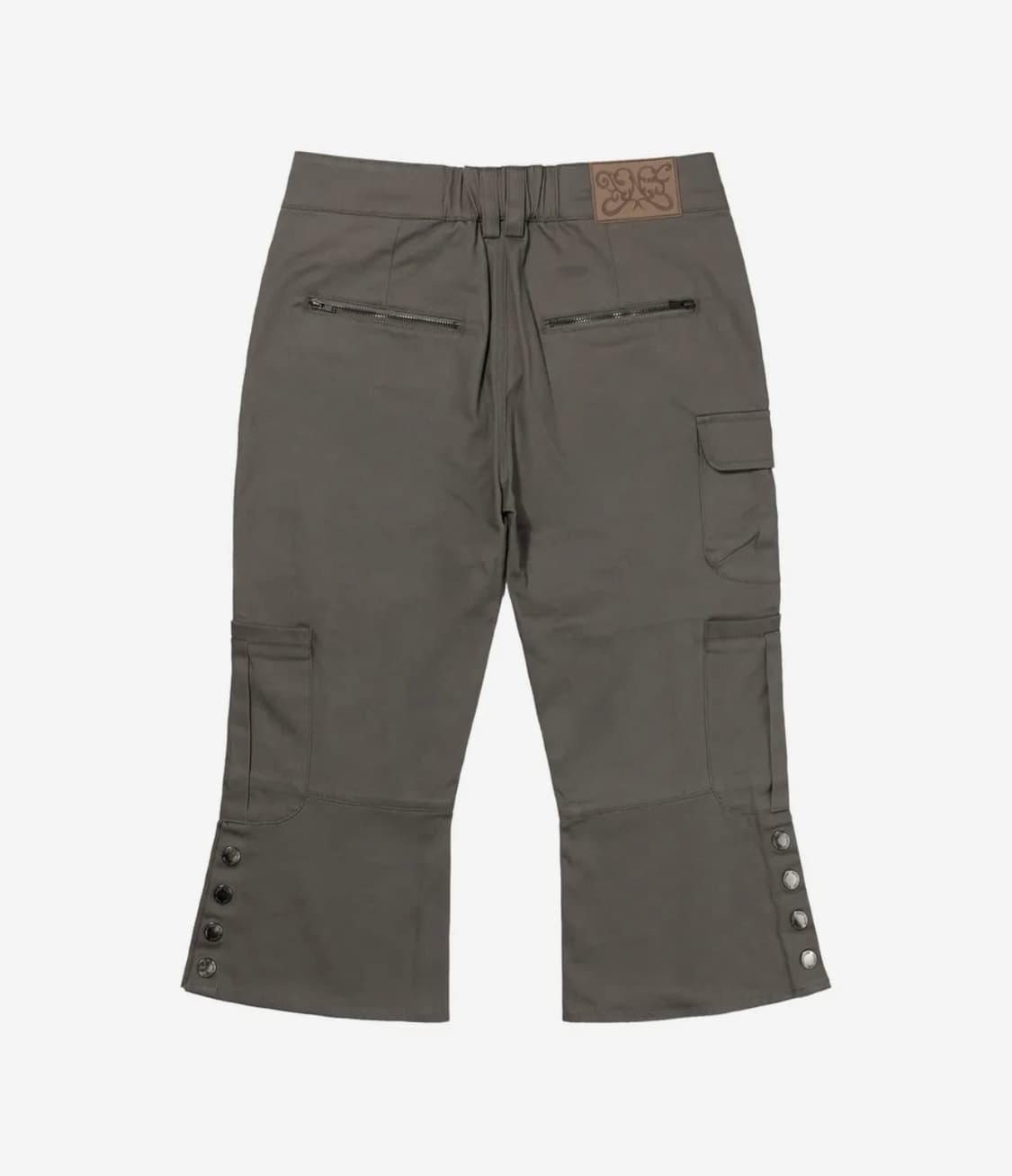 팬시클럽 카프리 카고 팬츠 카키 판매 상품이미지3