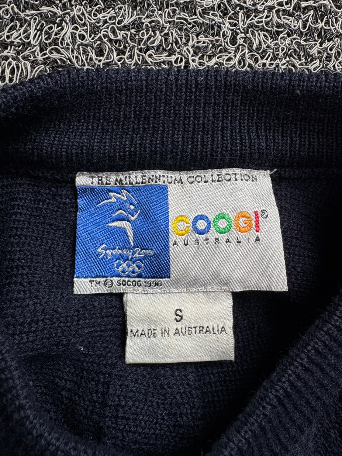 2000년 시드니올림픽 쿠지 케이블 니트 2393 상품이미지3