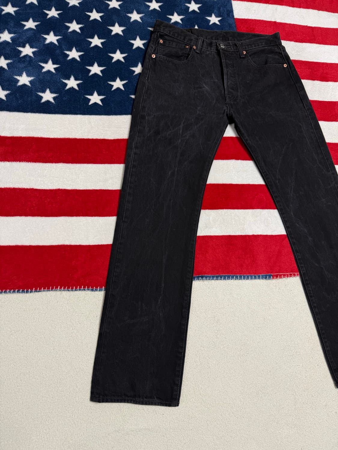 리바이스501블랙진 Levis501 blacak jeans 리바이스빈티지 상품이미지2