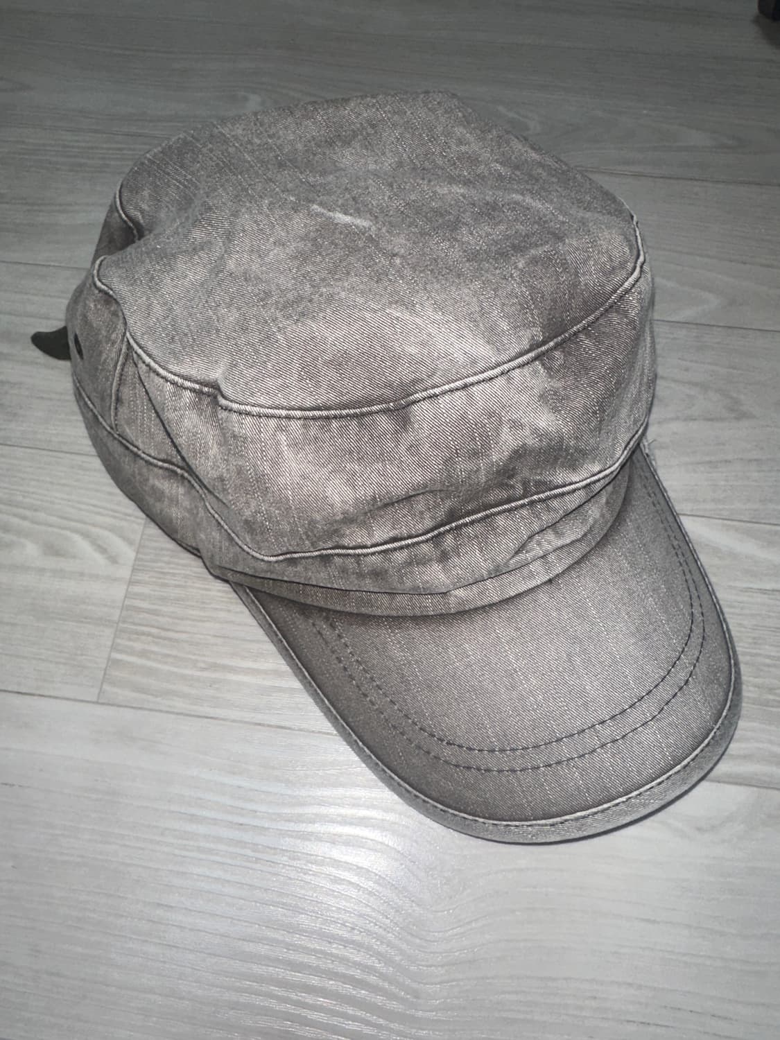 Washed denim cap 상품이미지1