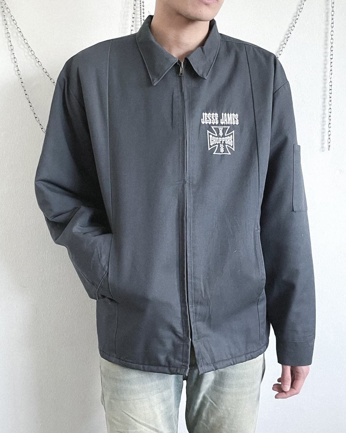 [XL] 90s 웨스트코스트챠퍼 덱자켓 상품이미지5