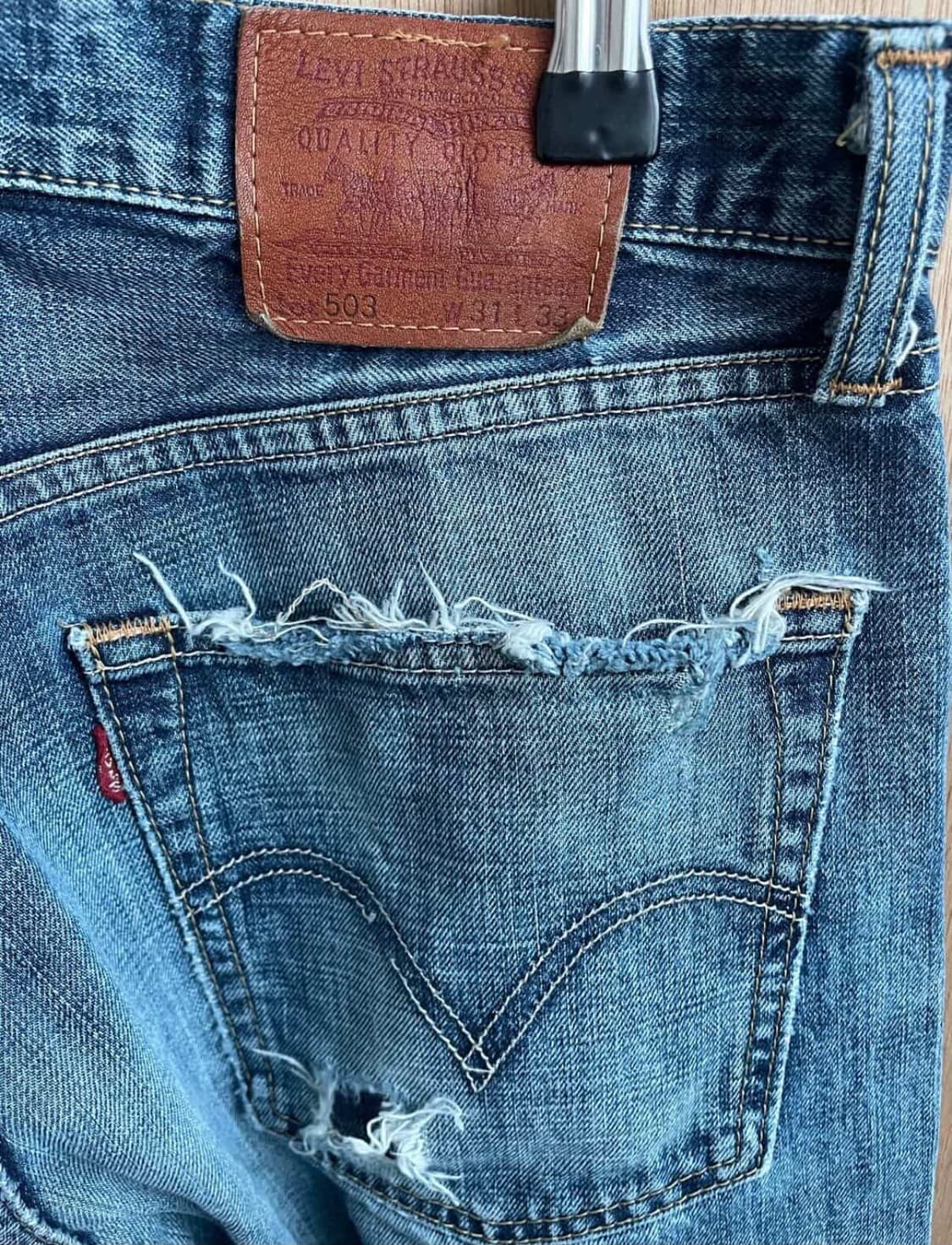 빈티지 리바이스 503 데님팬츠 상품이미지3