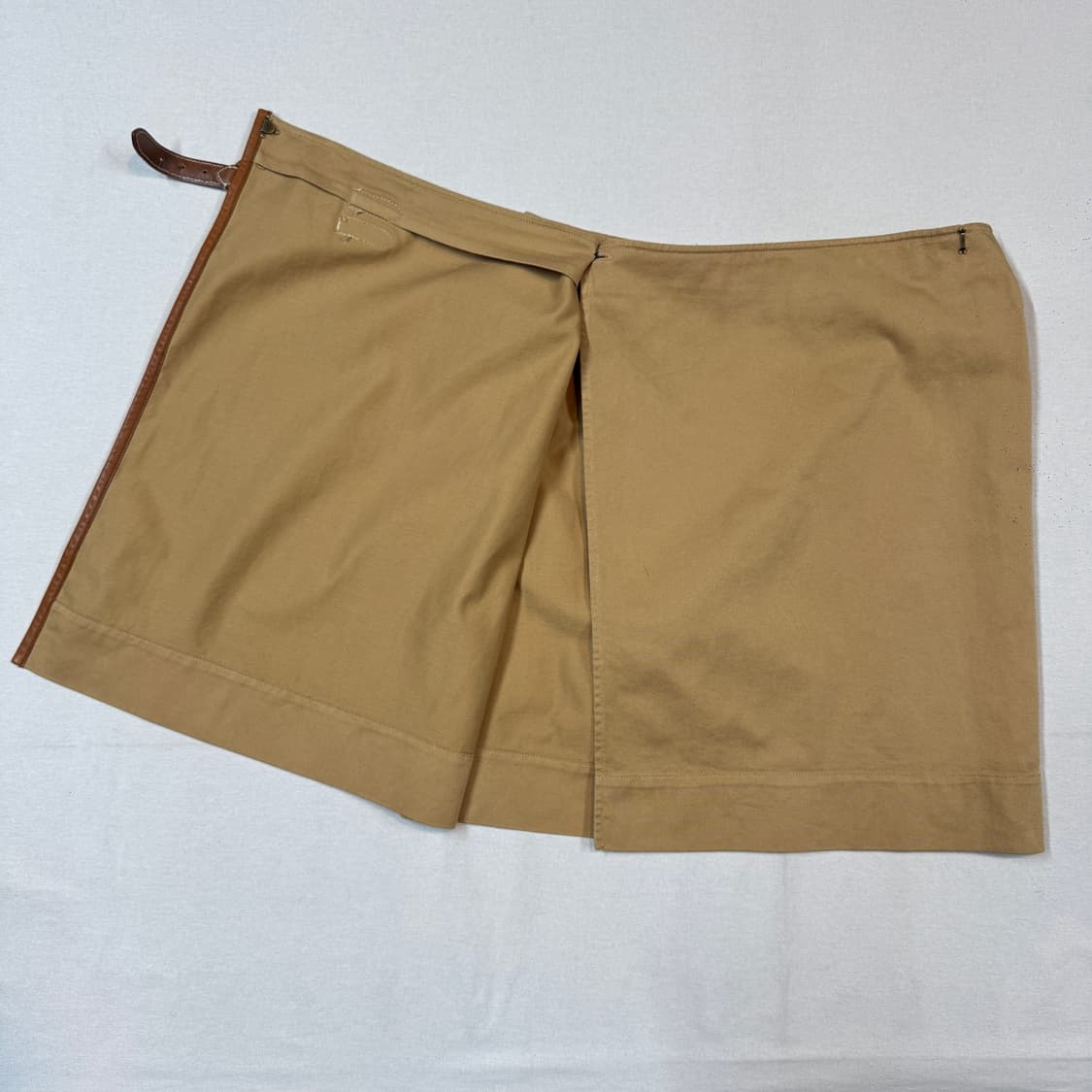 29inch) 폴로 랄프로렌 베이지 벨트 랩 스커트 상품이미지5