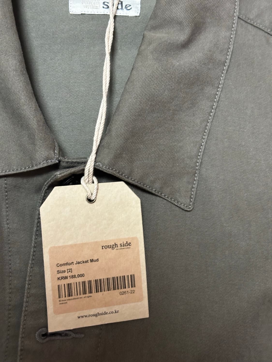 Roughside comfort jacket mud 새상품 상품이미지2