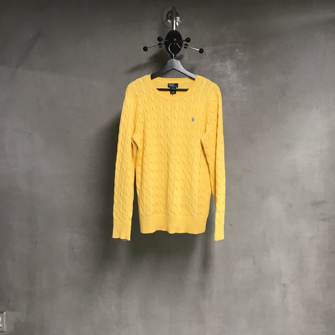 폴로 랄프로렌 케이블 니트 옐로 XL18-20(W) 상품이미지1