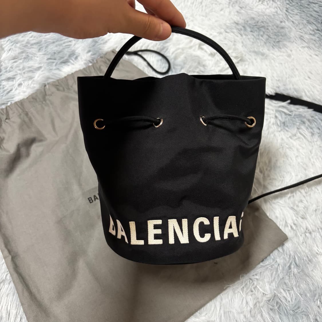 [정품] 발랜시아가 복조리백 블랙 상품이미지4