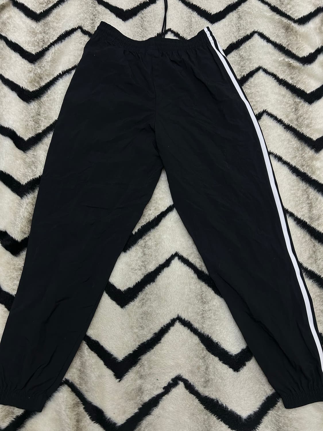 [L]아디다스 락업 우븐 조거 팬츠/블랙 상품이미지3