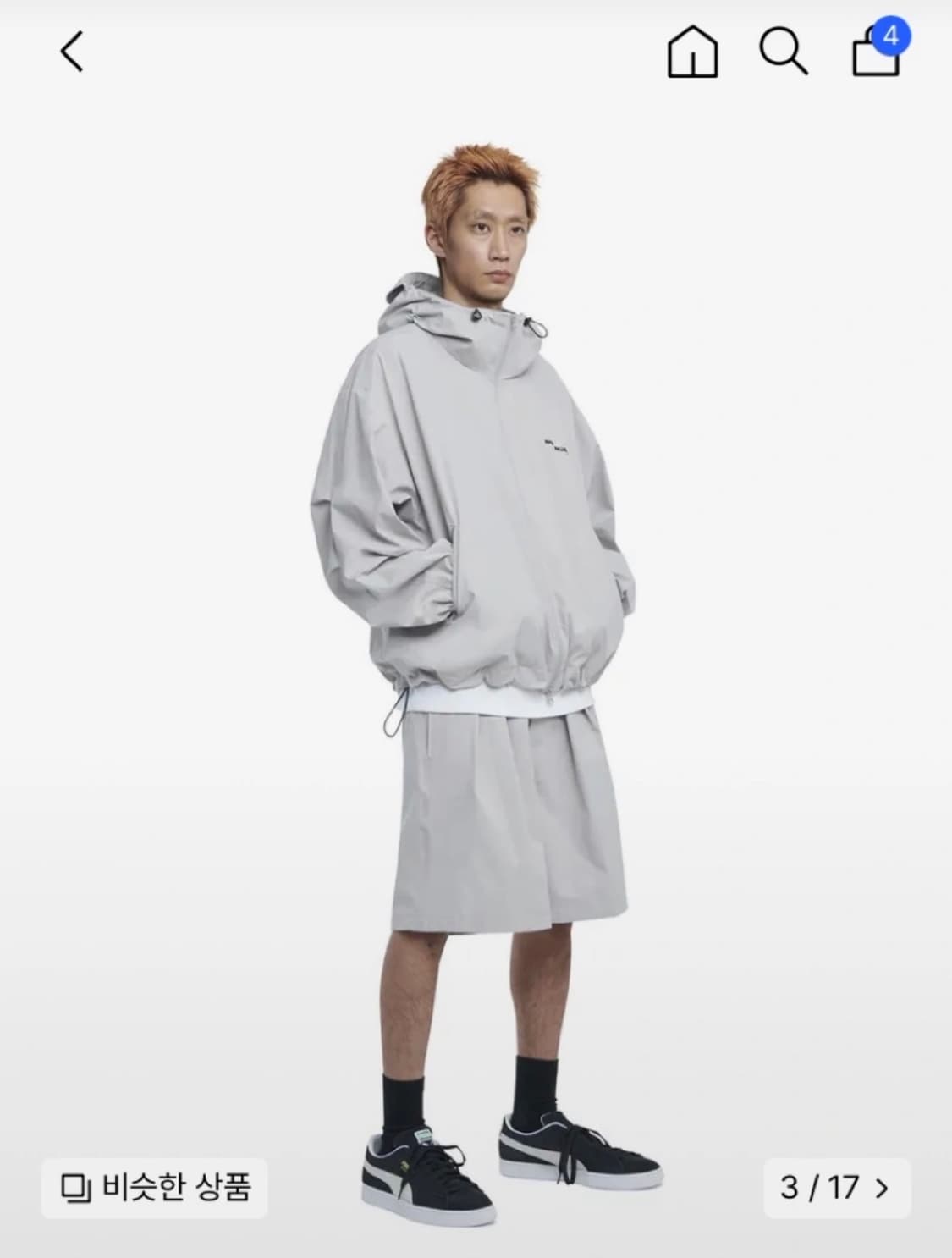 [M size] 노매뉴얼 바람막이 PENON WIND SHELL 상품이미지2