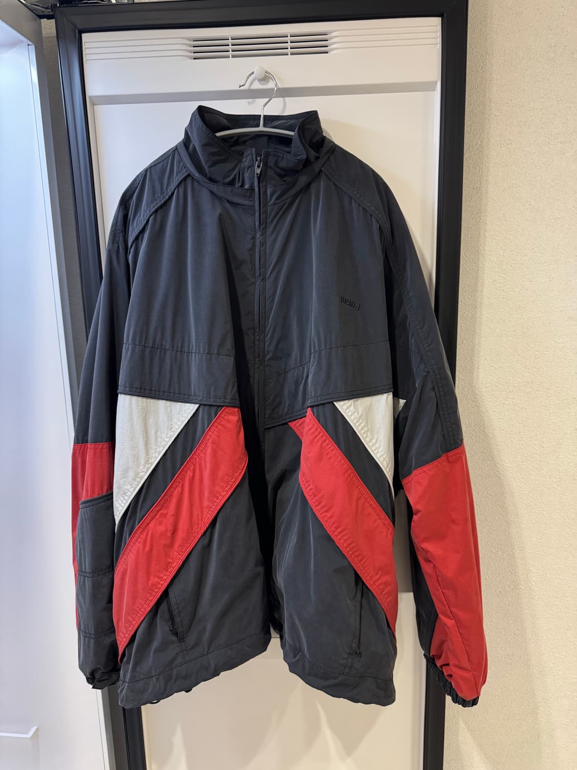 준지 립스탑 컬러블록 트랙자켓 상품이미지1