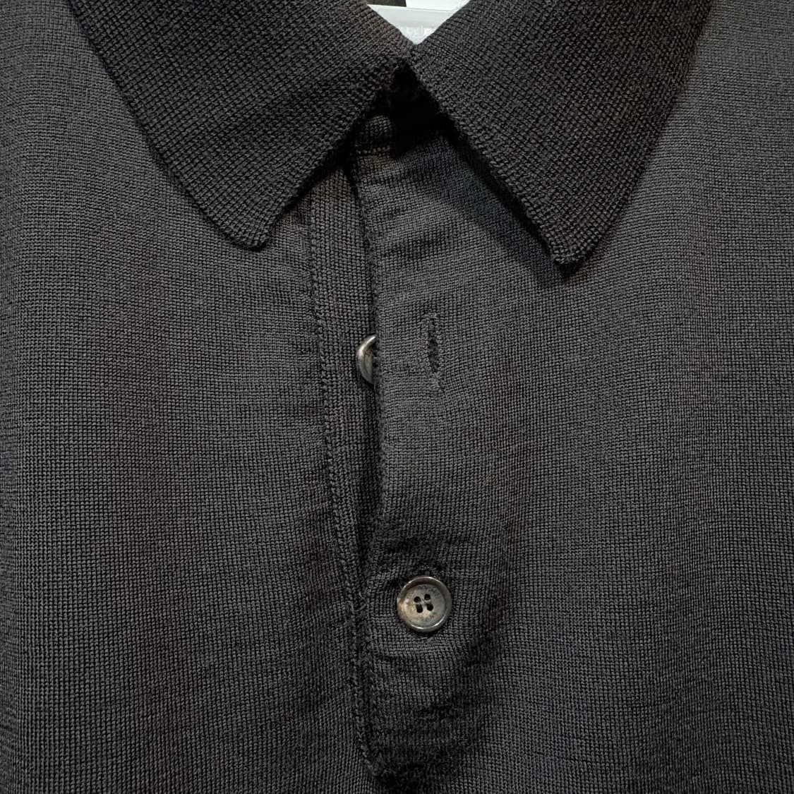 [58] Ermenegildo zegna 제냐 반팔 카라 니트 상품이미지2
